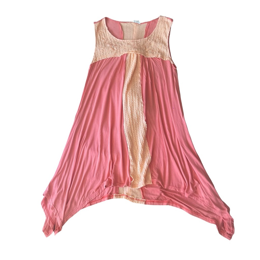 POL Asymmetric Boho Pullover Dress